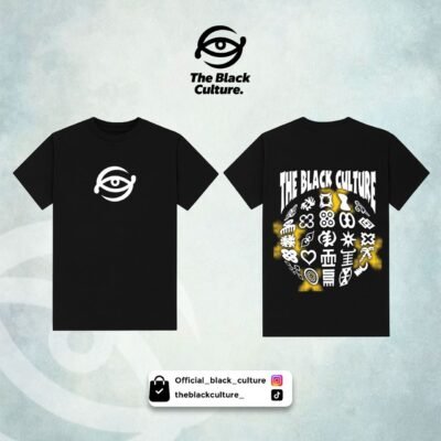 THE CULTURE BLACK TEE